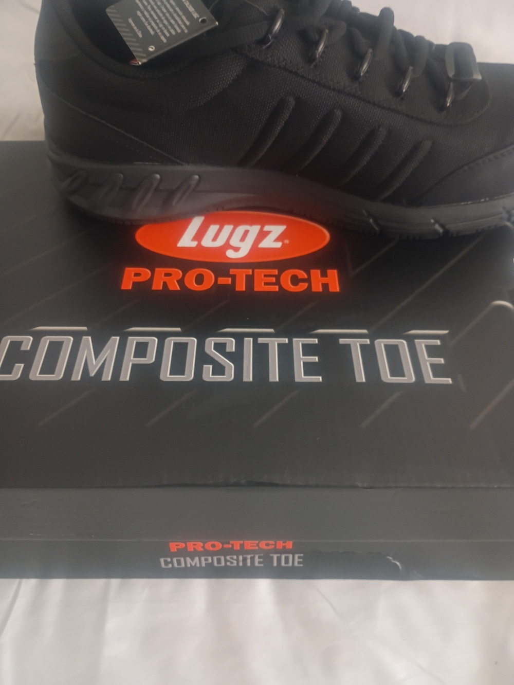 Lugz Pro-Tech Composite Toe Men's Work Sneakers - Black
